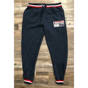 AHP Another Hype Piece Mens 2XL Cream Team Blue Jogger Joggers Sweat Pants